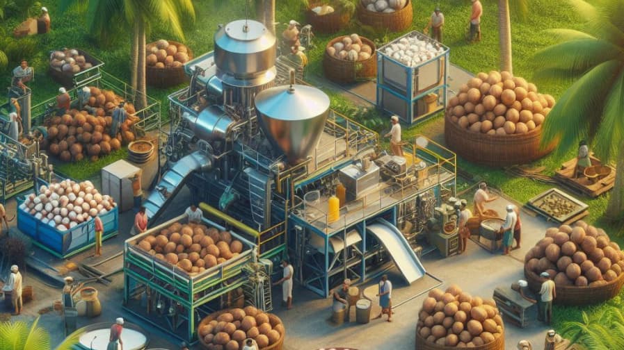 Coconut Product Processing Plants